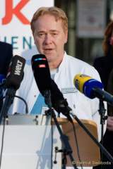 2 Jahre Covid-19-Patienten in Muenchen Klinik