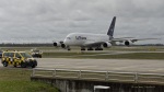 A380 - erste Landung auf Flughafen Muenchen nach Corona A380 - erste Landung auf Flughafen Muenchen nach Corona