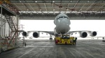 A380 - erste Landung auf Flughafen Muenchen nach Corona A380 - erste Landung auf Flughafen Muenchen nach Corona