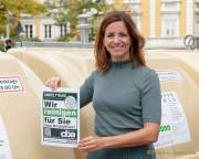 AWM-Wertstoffinseln fuer Verpackungsabfälle