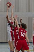 Basketball Bezirksklasse u18w 2025/26 TSV Weilheim -  TSV Jahn Freising ( Ergebnis 75 : 27 )