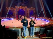 Circus Krone Pressekonferenz 2025 bzgl. der Weltpremiere von „Farbenspiel – Gold Edition“ im modernen Mega-Zelt