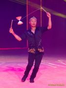 Circus Krone Pressekonferenz 2025 bzgl. der Weltpremiere von „Farbenspiel – Gold Edition“ im modernen Mega-Zelt