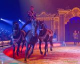 Circus Krone 2025 Weltpremiere von „Farbenspiel – Gold Edition“ im modernen Mega-Zelt