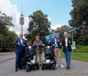 E-Mobil-Verleih im Olympiapark 2021