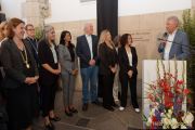 Enthüllung des Stadtwappens von Be’er Sheva, der israelischen Partnerstadt Münchens Enthüllung des Stadtwappens von Be’er Sheva, der israelischen Partnerstadt Münchens
