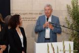 Enthüllung des Stadtwappens von Be’er Sheva, der israelischen Partnerstadt Münchens