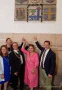 Enthüllung des Stadtwappens von Be’er Sheva, der israelischen Partnerstadt Münchens Enthüllung des Stadtwappens von Be’er Sheva, der israelischen Partnerstadt Münchens