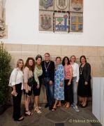 Enthüllung des Stadtwappens von Be’er Sheva, der israelischen Partnerstadt Münchens