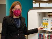 Eroeffnung der neuen Stadtbibliothek im Motorama am 26.11.2021