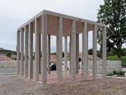 Eroeffnung Muster-Pavillon aus Recyclingbeton in Bayernkaserne