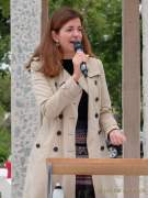 Eroeffnung Muster-Pavillon aus Recyclingbeton in Bayernkaserne