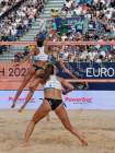 European Championships Muenchen 2022 - Beachvolleyball-Frauen-Gruppenspiele