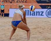 European Championships Muenchen 2022 - Beachvolleyball-Frauen-Gruppenspiele