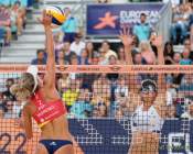 European Championships Muenchen 2022 - Beachvolleyball-Frauen-Gruppenspiele