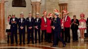 Faschingsverbände am Unsinnigen Donnerstag 2026 in Staatskanzlei