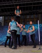 Fun Unlimited 2026 - Showtanzgruppe auf Bühne am Marienplatz