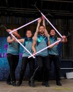 Fun Unlimited 2026 - Showtanzgruppe auf Bühne am Marienplatz