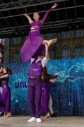 Fun Unlimited 2026 - Showtanzgruppe auf Bühne am Marienplatz