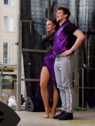 Fun Unlimited 2026 - Showtanzgruppe auf Bühne am Marienplatz