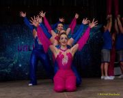 Fun Unlimited 2026 - Showtanzgruppe auf Bühne am Marienplatz