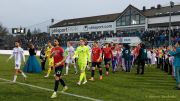 2.2.2025 Gleisenia zu Gast beim Fußball-Spiel SpVgg Unterhaching-VfL Osnabrück ( 3.Liga )