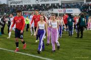 2.2.2025 Gleisenia zu Gast beim Fußball-Spiel SpVgg Unterhaching-VfL Osnabrück ( 3.Liga )