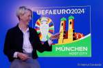 Fussball EM 2024 - Praesentation Host City Logo Muenchen Fussball EM 2024 - Praesentation Host City Logo Muenchen