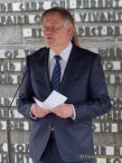 Gedenkfeier anlässlich des 76. Jahrestages der Befreiung des Konzentrationslagers Dachau