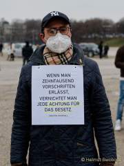 GemeinsamZukunft-Kundgebung am 21.3.2021 auf Theresienwiese in München