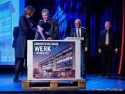 Grundsteinlegung für das neue WERK1.4 Grundsteinlegung für das neue WERK1.4