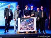 Grundsteinlegung für das neue WERK1.4 Grundsteinlegung für das neue WERK1.4