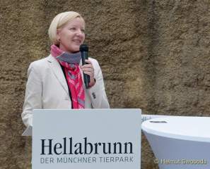 Hellabrunn am 27.5.2022 - Eröffnung neue Loewenanlage