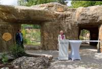 Hellabrunn am 27.5.2022 - Eröffnung neue Loewenanlage