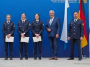 Herrmann ehrt Bayerns erfolgreichste Polizei-Sportler:innen Herrmann ehrt Bayerns erfolgreichste Polizei-Sportler:innen