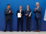 Herrmann ehrt Bayerns erfolgreichste Polizei-Sportler:innen Herrmann ehrt Bayerns erfolgreichste Polizei-Sportler:innen