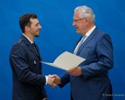 Herrmann ehrt Bayerns erfolgreichste Polizei-Sportler:innen Herrmann ehrt Bayerns erfolgreichste Polizei-Sportler:innen