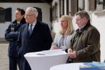 Bayerns Innenminister Joachim Herrmann, Karin Baumüller-Söder und Staatssekretär a.D. Gerhard Eck besuchen Polizei-Reiterstaffel in München Bayerns Innenminister Joachim Herrmann, Karin Baumüller-Söder und Staatssekretär a.D. Gerhard Eck besuchen Polizei-Reiterstaffel in München