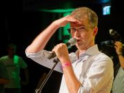 Kleiner Parteitag der Gruenen Bayerns am 1.10.2023 in Muenchen