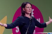 Kleiner Parteitag der Gruenen Bayerns am 1.10.2023 in Muenchen