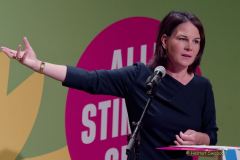 Kleiner Parteitag der Gruenen Bayerns am 1.10.2023 in Muenchen