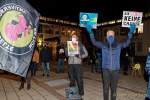 Unterhaching - Kundgebung fuer Corona-Massnahmen 2022