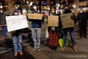 Unterhaching - Kundgebung fuer Corona-Massnahmen 2022 Unterhaching - Kundgebung fuer Corona-Massnahmen 2022