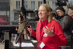 Maikundgebung München 2023 auf Marienplatz