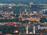 Blick vom Olympiaturm München