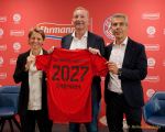 Pressekonferenz zur Partnerschaft des FC Bayern München und der Ehrmann SE Pressekonferenz zur Partnerschaft des FC Bayern München und der Ehrmann SE