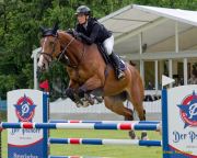 Pferd International 2025: Preis von Happy Dog und Happy Cat der gesunden Tiernahrung für Hund und KatzeNr. 7 CSI1Pferd International 2025 Springprüfung Fehler/Zeit