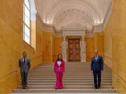 Eröffnung der „Gelben Treppe“ in der Residenz München
