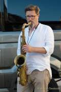 Roland Hefter - Sommer in der Stadt - Biergarten am Wittelsbacherplatz