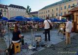 Roland Hefter - Sommer in der Stadt - Biergarten am Wittelsbacherplatz